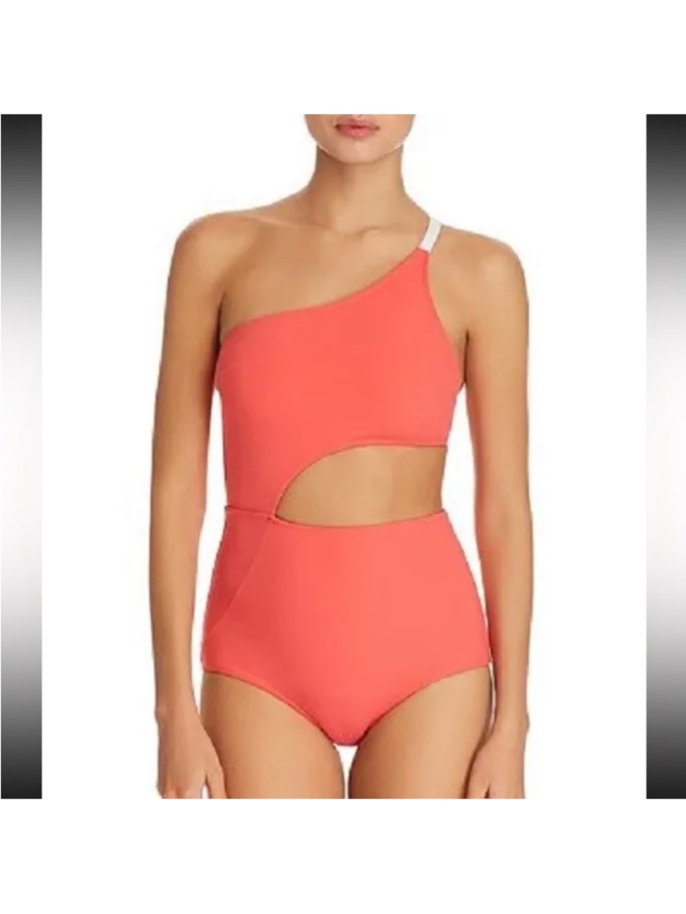 Flagpole Ali One-Shoulder One Piece Swimsuit Size -S